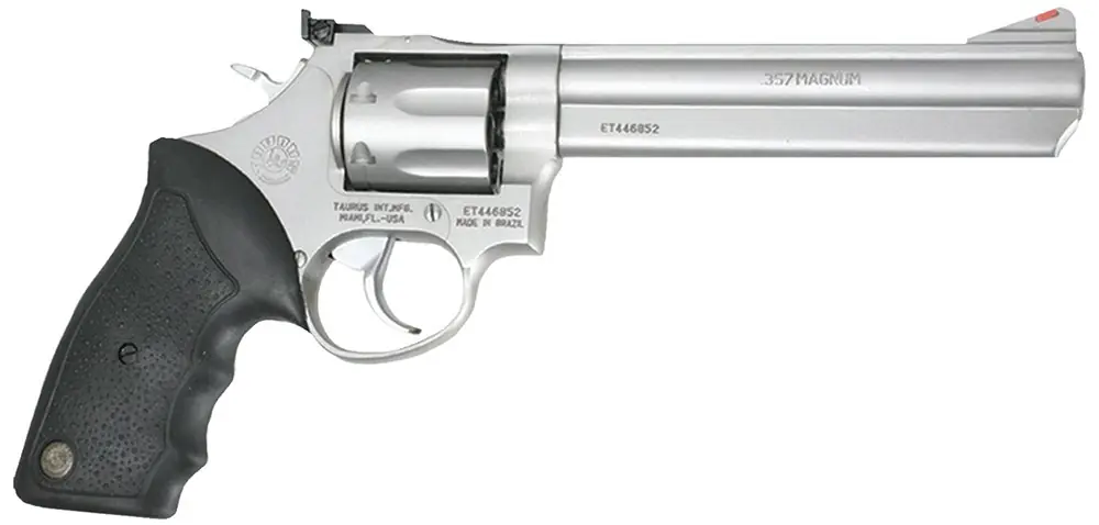 Taurus 66 38 Special +P Revolver, 6" 7+1 Matte Stainless