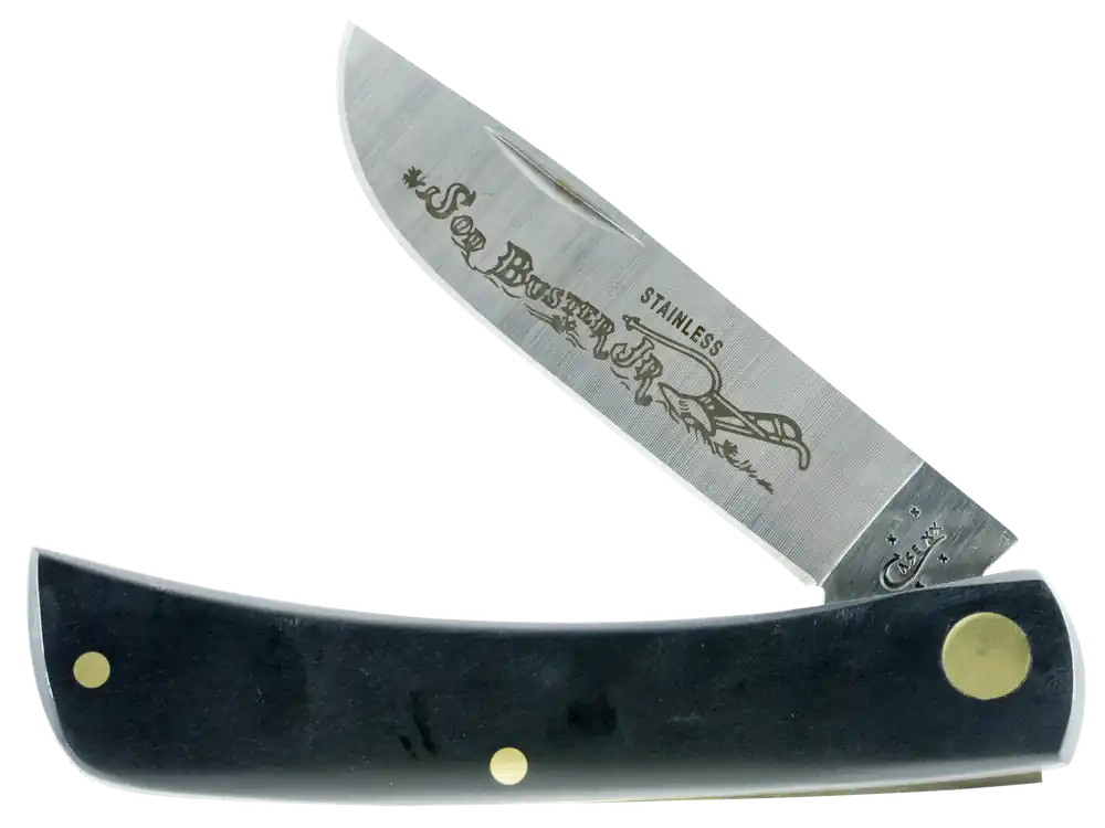 Case Sod Buster Jr. 2.80" Folding Skinner Plain