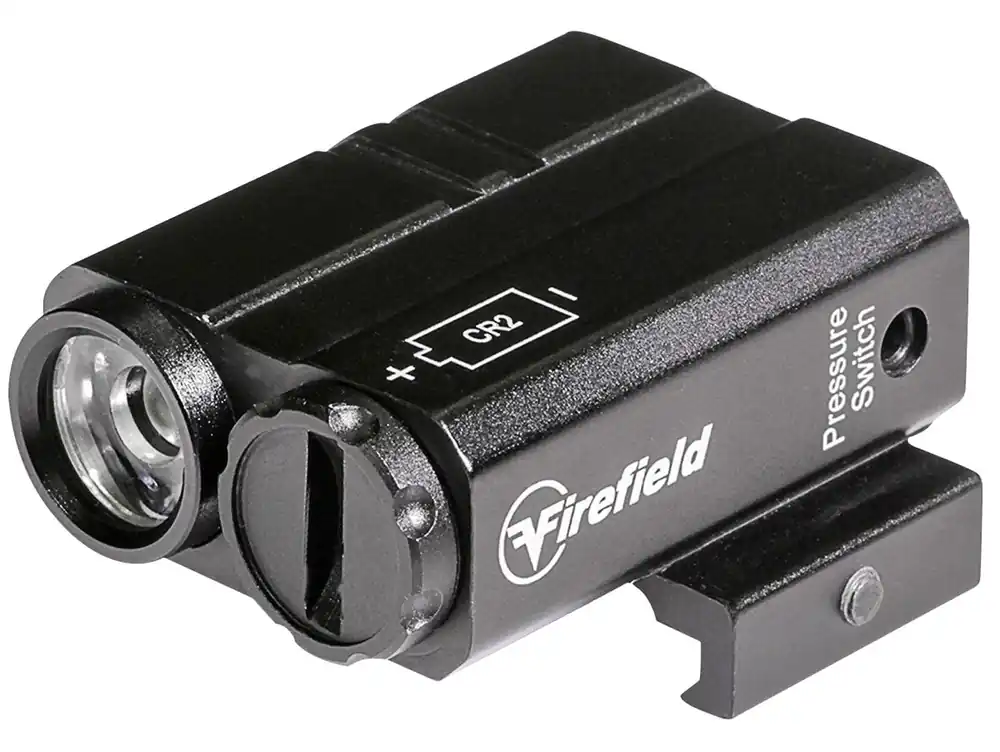 Firefield Charge AR Flashlight AR Platform 180 Lumens Output White LED Light Picatinny/Weaver Mount Black
