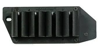 TacStar SideSaddle Mossberg 500 20 Gauge 4 Rounds Black Polymer w/Aluminum Mounting Plate