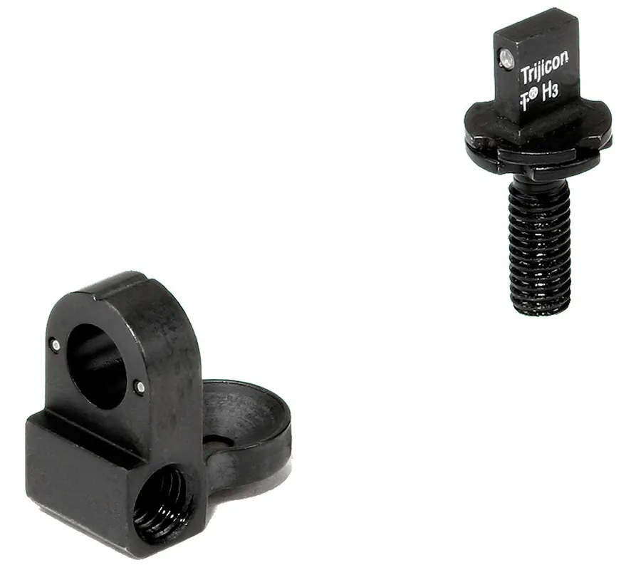 Trijicon Bright & Tough Night Sights Green Front & Rear Black for AR-15, M16