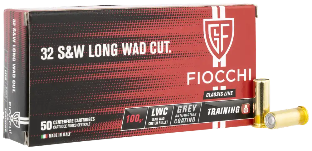 Fiocchi Cowboy Action 32 S&W Long 100 gr Lead Wadcutter (LDWC) 50/Box