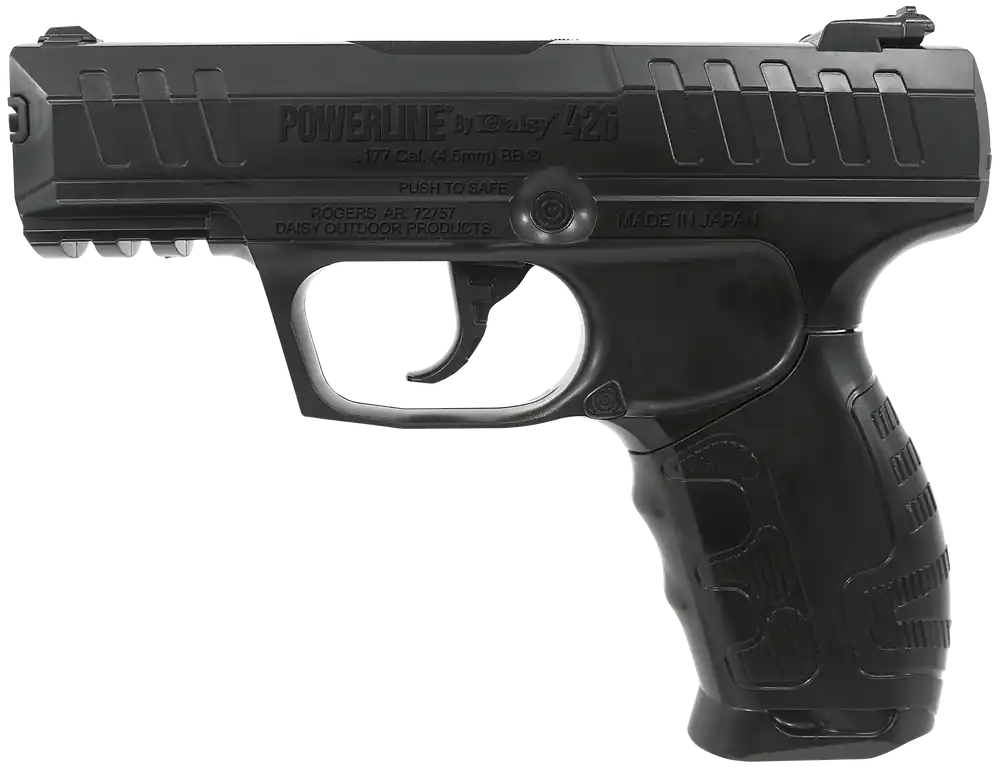 Daisy 426 Powerline 426 CO2 177 BB 8rd Black Frame Black Polymer Grip