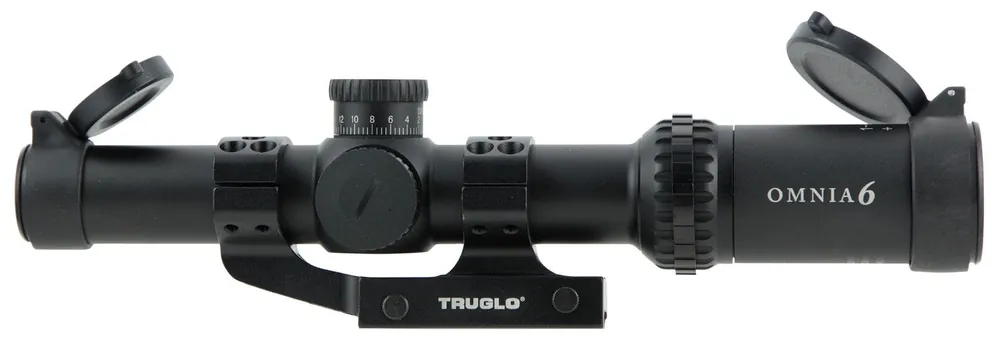 TruGlo Omnia Tactical Black Anodized 1-6x24mm 30mm Tube
