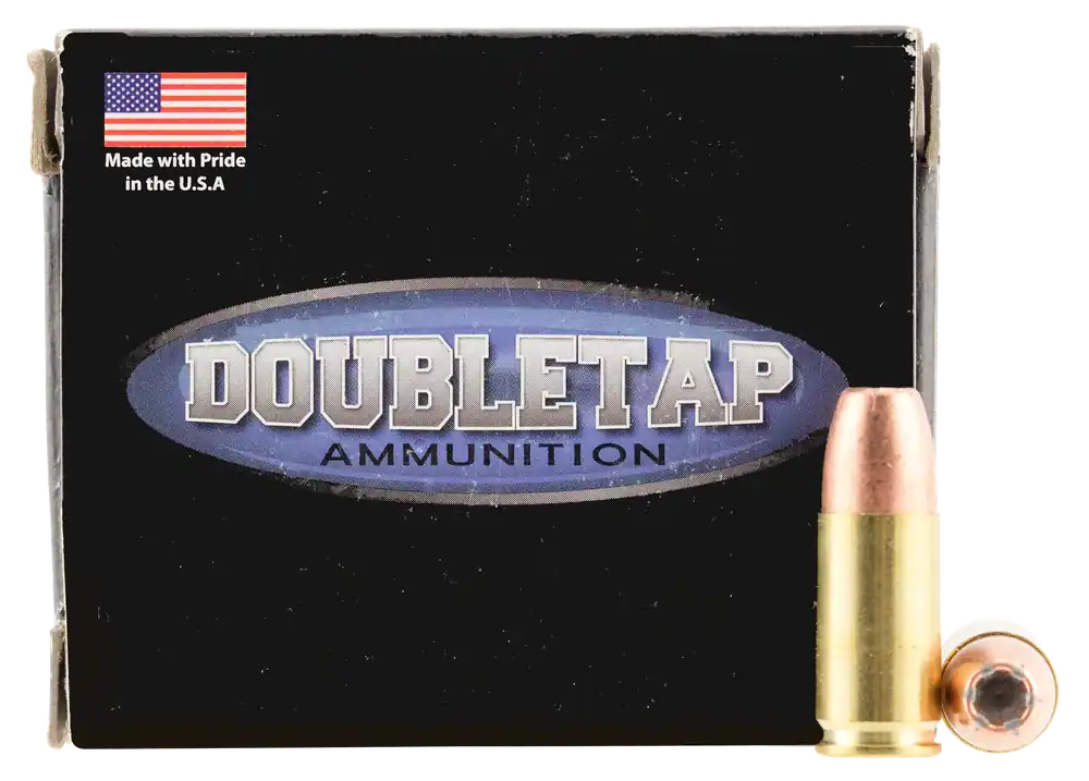 DoubleTap Defense 9mm Luger +P 124 Gr. 1300 fps Jacketed Hollow Point 20/Box