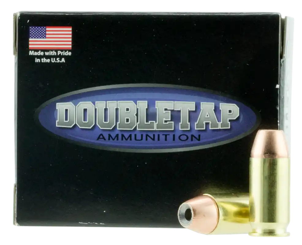 DoubleTap Defense 45 ACP 185 Gr. 1200 fps Jacketed Hollow Point 20/Box