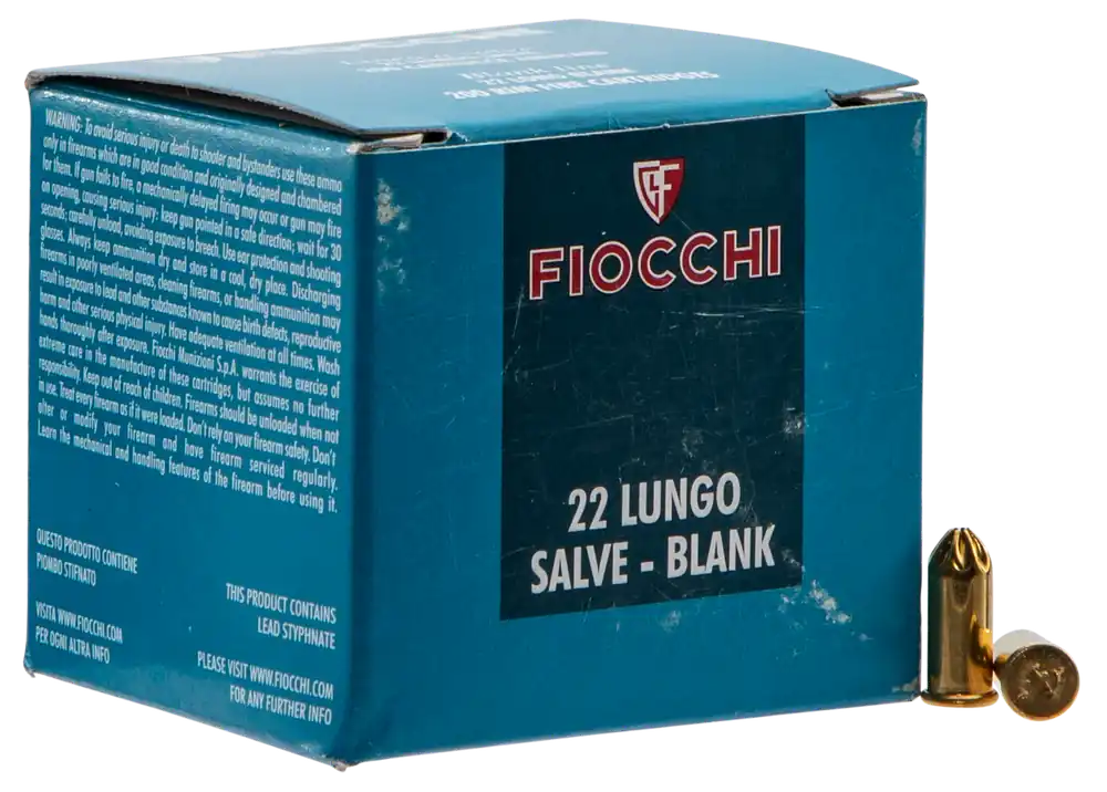 Fiocchi Pistol Blank 22 LR 200 Per Box