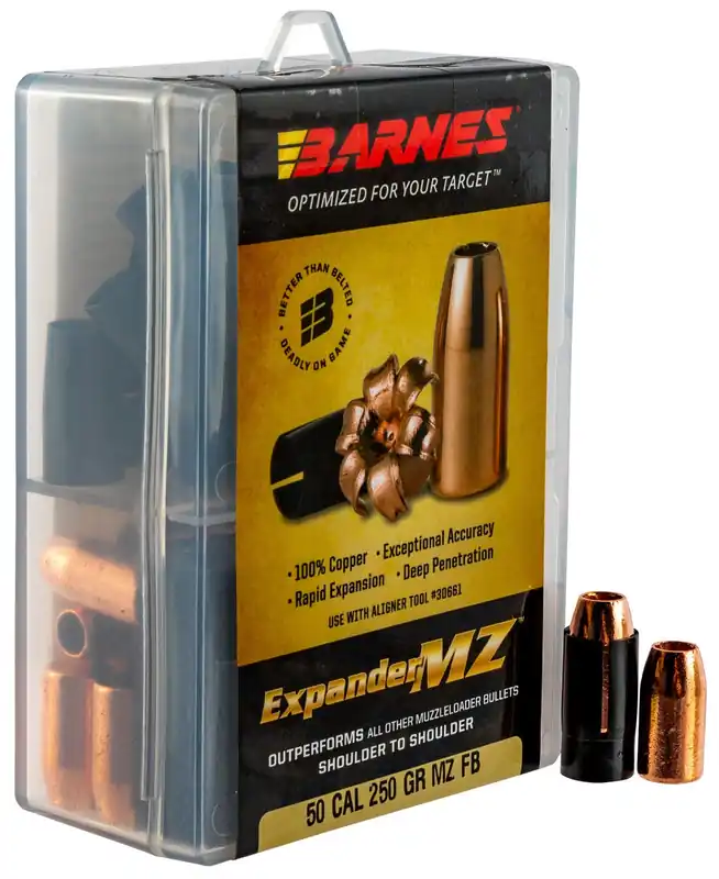 Barnes Bullets Expander MZ 50 Cal 250 GR 24 Per Box