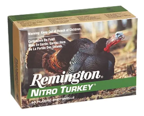 Remington Ammunition Nitro Turkey 12 Gauge 3.5" 2 oz 5 Shot 10/Box 26708