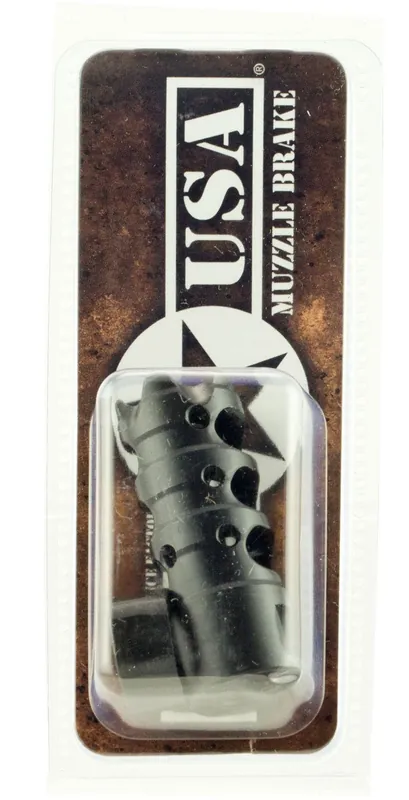 Patriot Ordnance Factory Triple Port Muzzle Brake 1/2"-28 tpi Threads for 223 Rem