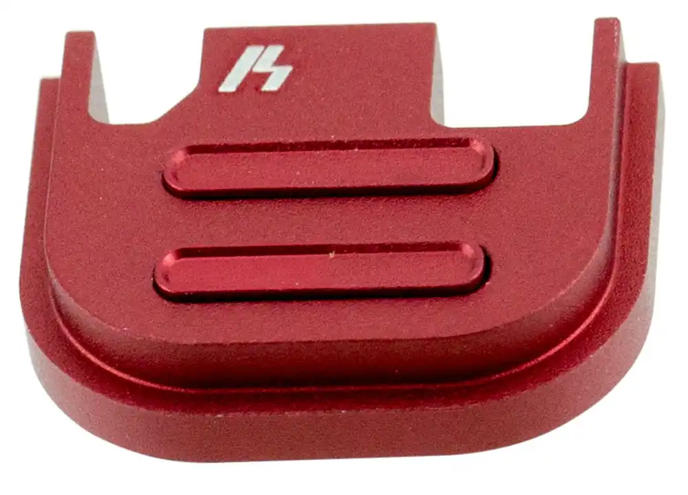 Strike V2 Slide Cover Plate Red Anodized Aluminum for Glock Gen1-4