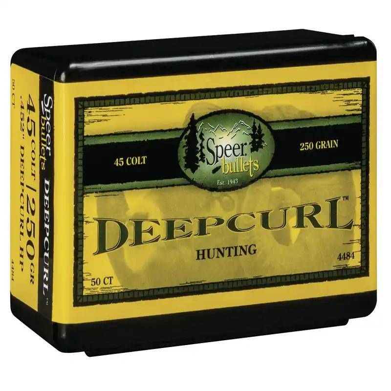 Speer DeepCurl 45 Cal 250 Gr HP 50/Box