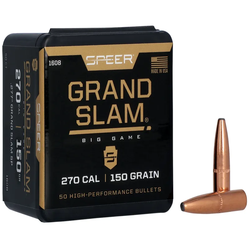Speer Grand Slam 270 Cal 150 Gr Grand Slam Soft Point 50/Box