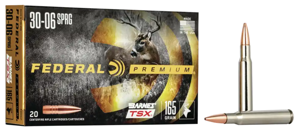 Federal Premium 30-06 Springfield 165 gr Barnes Triple-Shock X 20 Bx