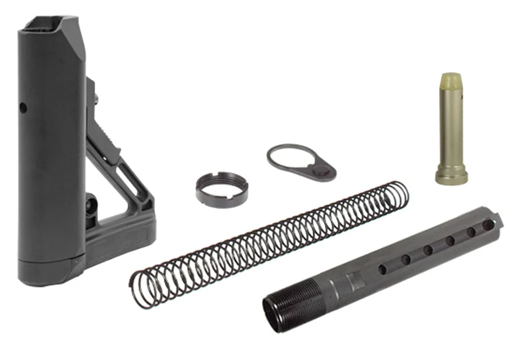 UTG Pro Mil-Spec OPS Ready S1 Stock Kit Black Synthetic 6 Position for AR-15, M16