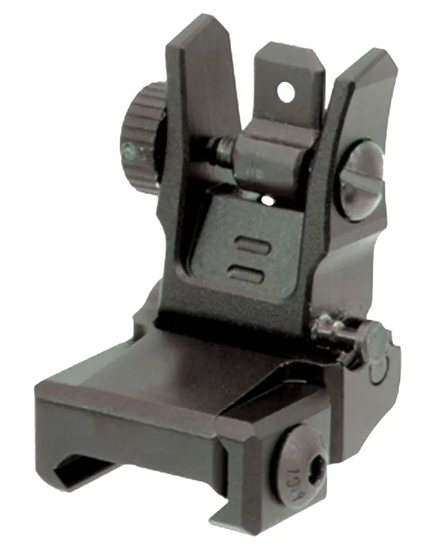 UTG Low Profile Rear Sight Folding Black for AR-15