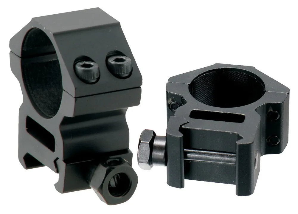 UTG Accushot Scope Rings Black Anodized 1" Medium