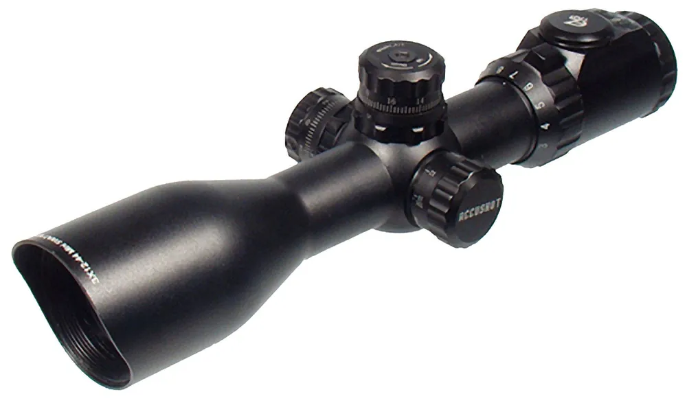 UTG Accushot Black Hardcoat Anodized 3-12x 44mm 30mm Tube
