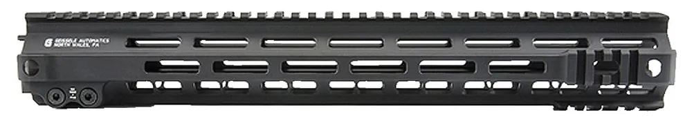 Geissele Automatics Mk4 Super Modular Rail 15" M-LOK Style Made of 6061-T6 Aluminum with Black Anodized Finish for AR-Platform