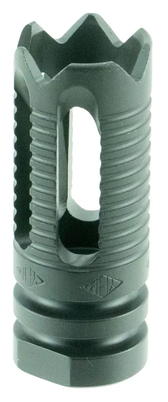 Yankee Hill Phantom Flash Hider Black Steel with 1/2"-28 tpi Threads & Teeth for 5.56x45mm NATO AR-Platform