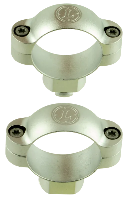 Leupold 52495 Standard Scope Ring Set High 30mm Tube Silver Steel