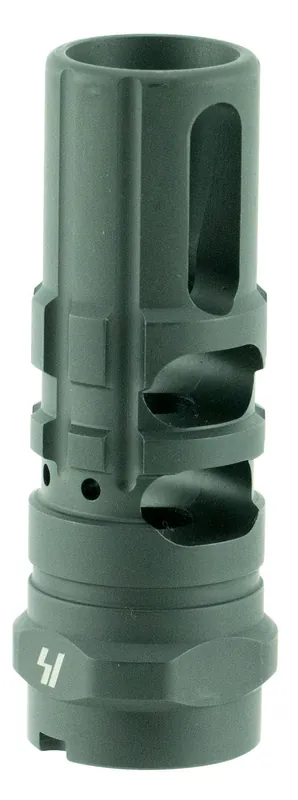 Strike Industries JComp Gen2 Black Steel with 14x1 LH Threads, 2.55" OAL & 0.87" Outside/0.36" Inside Diameter for 7.62x39mm AK-Platform