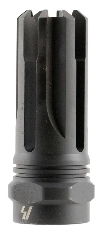 Strike Industries Venom Flash Hider Black Steel with 1/2"-28 tpi Threads, 2.16" OAL & 0.862" Diameter for 223 Rem, 5.56x45mm NATO AR-Platform