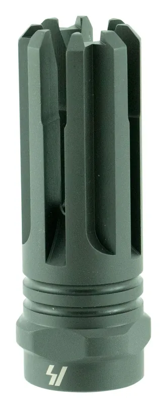 Strike Industries Venom Flash Hider Black Steel with 5/8"-24 tpi Threads, 2.16" OAL & 0.862" Diameter for 308 Win, 7.62x51mm NATO AR-Platform