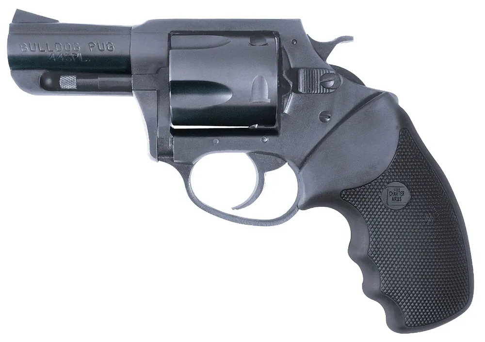 Charter Arms Bulldog 44SPL 2.50" 5rd Stainless Rubber Grip Black 14420