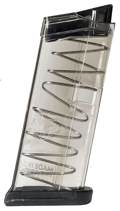 ETS Group Pistol Mags Clear Detachable 7rd 9mm Luger Glock 43