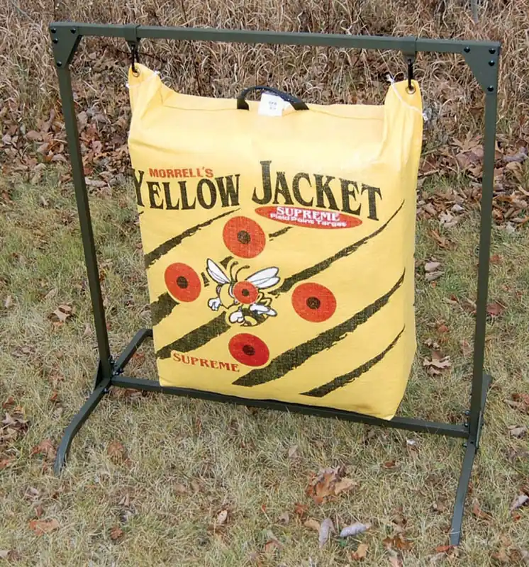 Target Stand Bag Black Hanging Steel 30" W x 30" H Hanging Includes Carabiner Clips