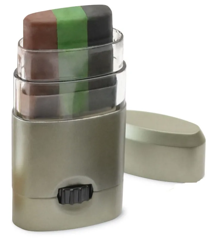 HME Camo Face Paint Stick Black/Brown/Green
