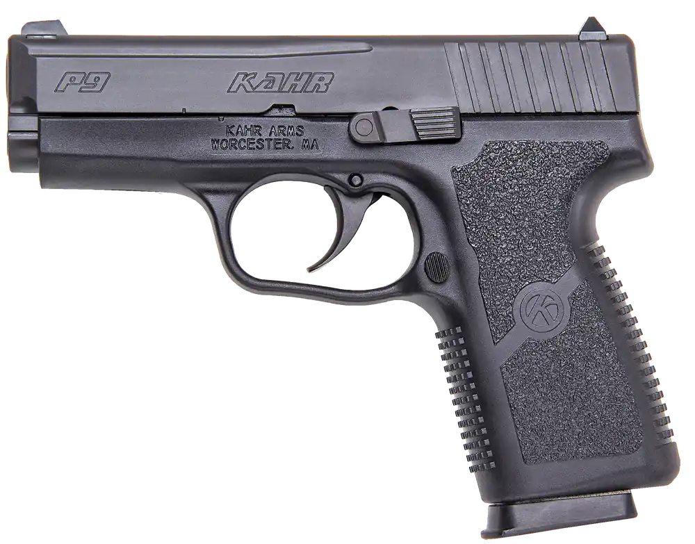 Kahr Arms P9 *CA Compliant 9mm Luger 3.60" Black Pistol