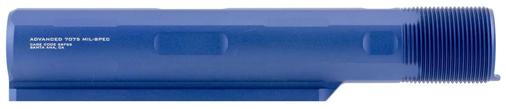 Strike Advanced Receiver Extension AR-15, AR-10 Blue Anodized Aluminum