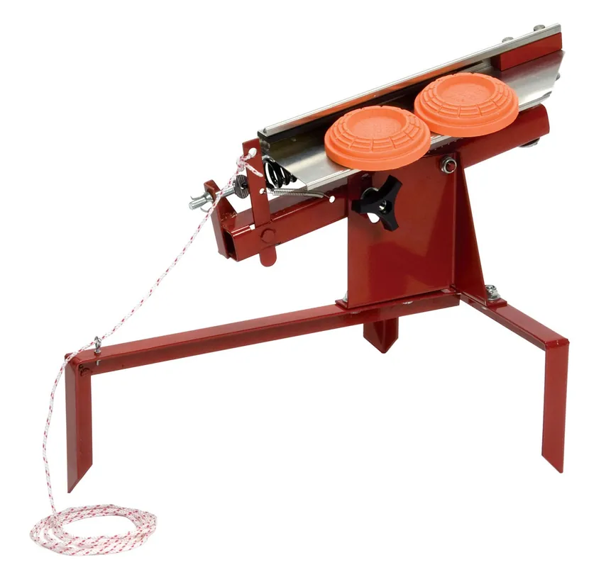 Trius Birdshooter II Clay Thrower Single Arm Manual Cocking Red 10220