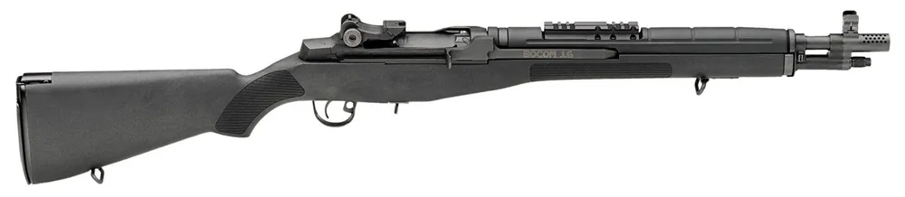 Springfield M1A SOCOM 16 .308 Win 10+1 16.25" Steel Rec Syn Stock Tritium Frt/Ghostring Rear Sight Rail Parkerized AA9626