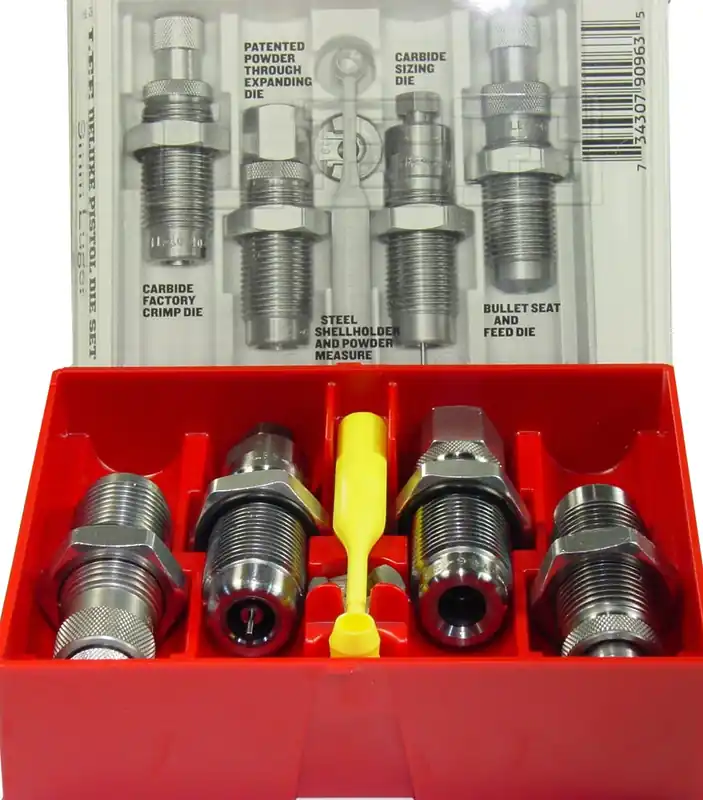 Lee Precision Deluxe 4 Die Set 38 Special