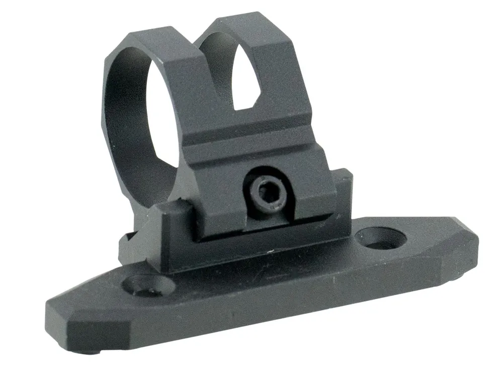 Aim Sports 45 Degree Scope Mount/Ring Combo Black Anodized Offset 1" Tube KeyMod Mount Aluminum