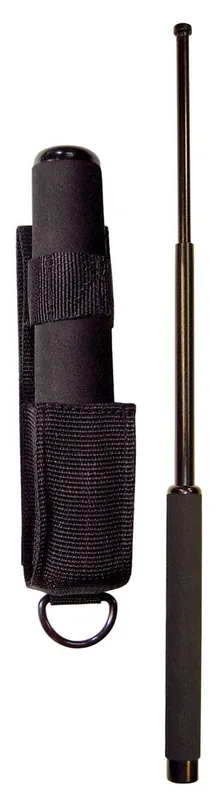 PSP Expandable Baton with Sheath & Foam Handle 26" Steel Black