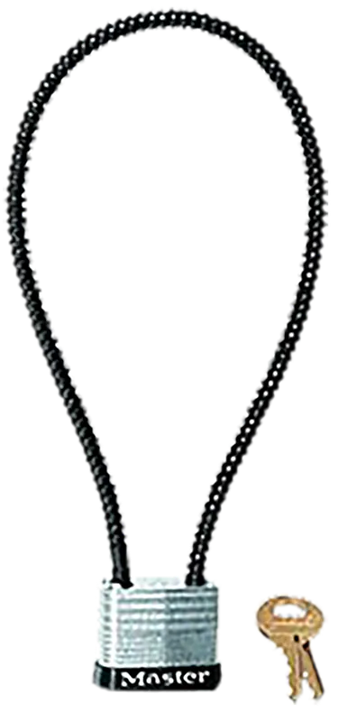 Master Lock Cable Lock Keyed Different