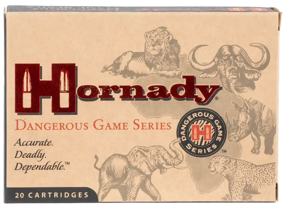 Hornady Dangerous Game 450-400 Nitro Express 400 gr 20 Bx/ 6 Cs