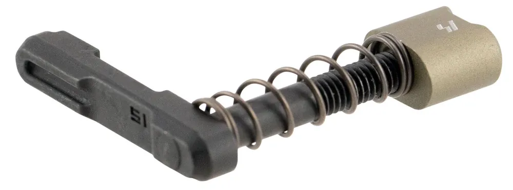 Strike Industries Magazine Catch with Flat Dark Earth for AR-Platform