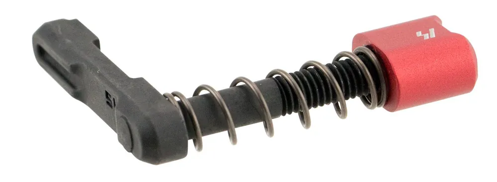 Strike Industries Magazine Catch with Red for AR-Platform