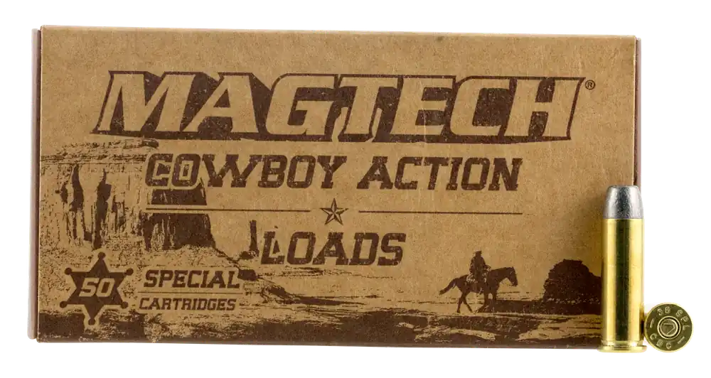 Magtech Cowboy Action 38 Special 158 gr Lead Flat Nose (LFN) 50 Bx/ 20 Cs