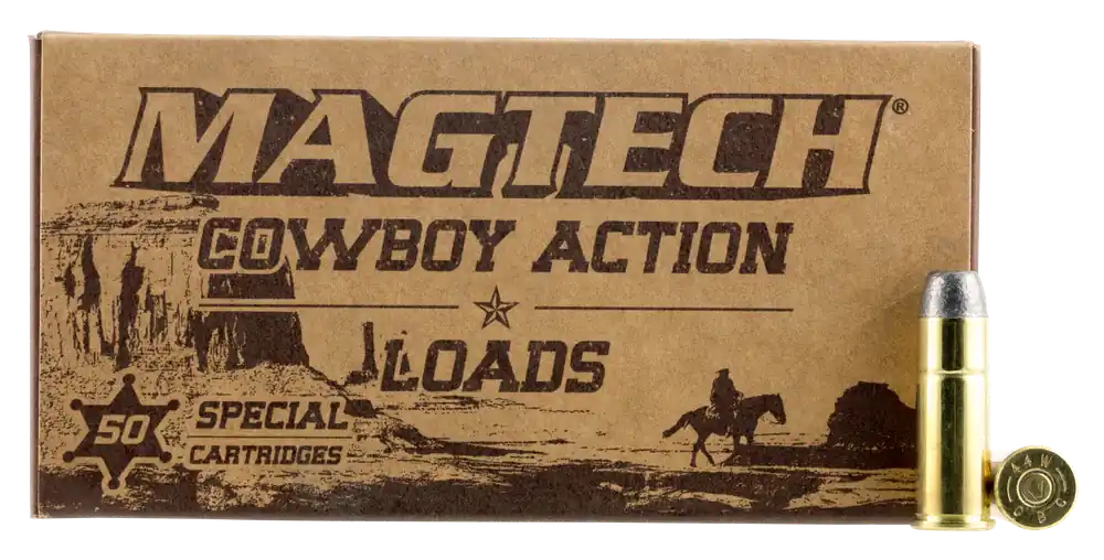 Magtech Cowboy Action 44-40 Win 225 gr Lead Flat Nose (LFN) 50 Bx/ 20 Cs