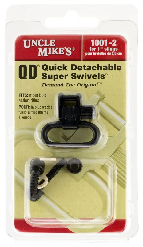 Uncle Mike‘s Super Swivel Black 1" Quick Detach Rifle