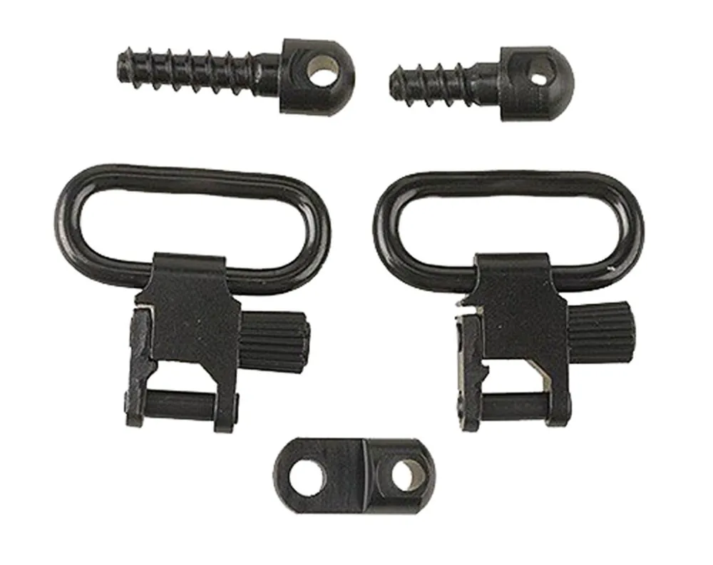 Uncle Mike‘s Super Swivel Black 1" Quick Detach Rifle Autoloader Ruger 10/22