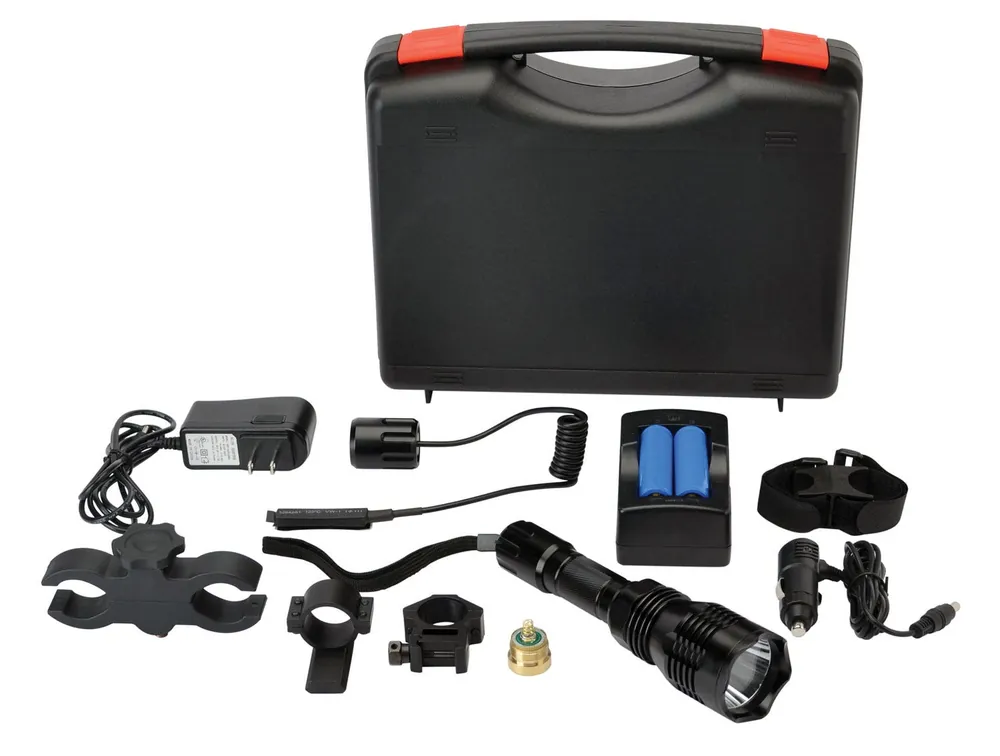 Cyclops VB250 Varmint Light Kit 250 Lumens Red/Green/White LED Black