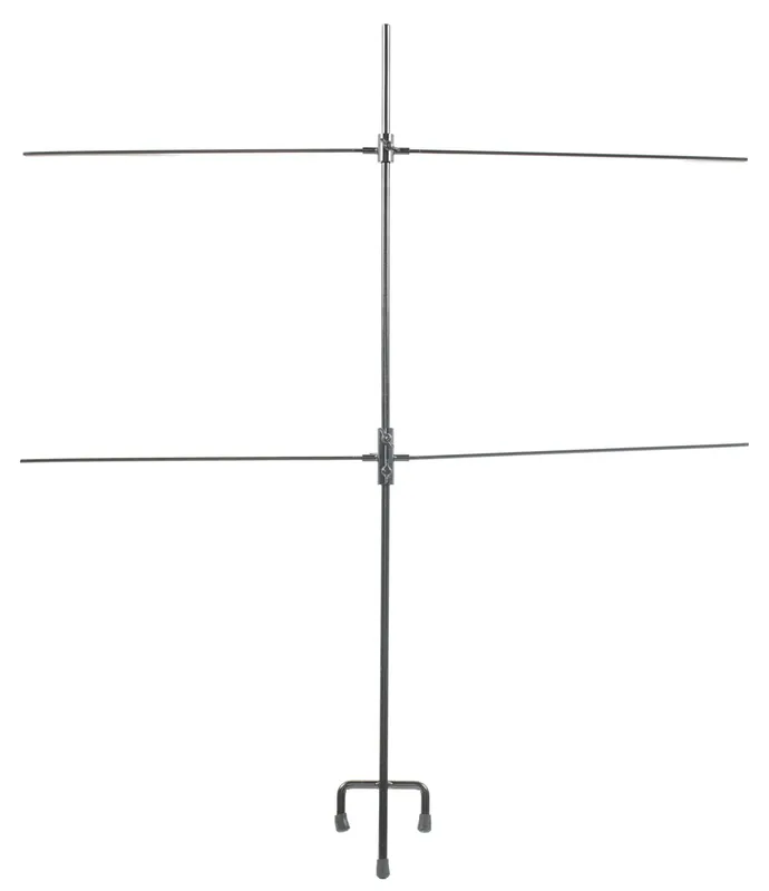 SME Double Paper Target Stand Standing Steel Standing Includes 8 Metal Clips