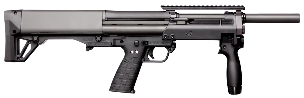 Kel-Tec KSGNRBLK KSG NR 12 Gauge 3" 18.50" 8+1 Black Rec/Barrel Black Fixed Bullpup Stock Right Hand